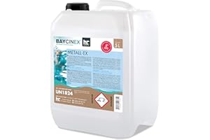 HÖFER CHEMIE 5 l BAYCINEX® Séquestrant Métaux Anti-Métaux pour Piscine