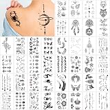Tatouages Temporaires Fluorescents Pour Enfants - 96 Feuilles Thème Noël - Cadeau De Fête, Anniversaire