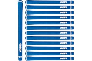 yamato Black Nature - Juego de empuñaduras de golf de goma empaquetadas con 8/9/13 piezas para palos de golf junior/mediano/jumbo, agarre de golf para todo tipo de clima