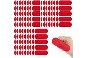 AMIJOUX 125 Pcs Bowling Thumb Tape, Flex Bowling Finger Tape, Elastic Bowling Tape Fitting and Protection Finger Tape Bowling Accessories for Men Women Bowlers Exercise Sport Workout