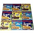 Multiple Kelloggs Coco Pops Bars 20g x18 Bars Rice Krispies Bars 20g x18 Frosties Bars 20g x18 Multipack Cereal Bars Bulk Buy (54 Bars Total)