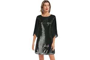 GRACE KARIN Damska szyfonowa letnia sukienka z krótkim rękawem luźna elegancka wieczorowa sukienka koktajlowa CL11125