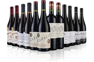 Laithwaites Best of French Red Wine Selection - Case of 6 & 12 Available - Mixed Bottles Includes Cabalie, Chateau Le Coin Bordeaux, La Porte des Princes Grenache (Case of 12)