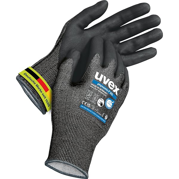 Gants Résistants Aux Coupures ANSI A6 - Lot De 2 Paires, Compatibles écran Tactile, Pour Travaux Manuels, Construction