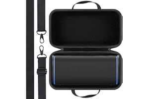 Lebakort Twardy futerał kompatybilny z Sony ULT Field 5 potężny przenośny głośnik (czarny)