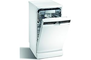 Siemens SR25ZW11ME iQ500 Freihstehender Geschirrspüler / C / 59 kWh / 10 MGD / Zeolith Trocknung / Smart Home kompatibel via Home Connect / varioSpeed Plus