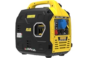 Champion Power Equipment's Atom Fusion 3000W Portable Dual Fuel Inverter Generator: The Ultimate Lightweight Powerhouse with CO2 Shield and Dual-Fuel Capability