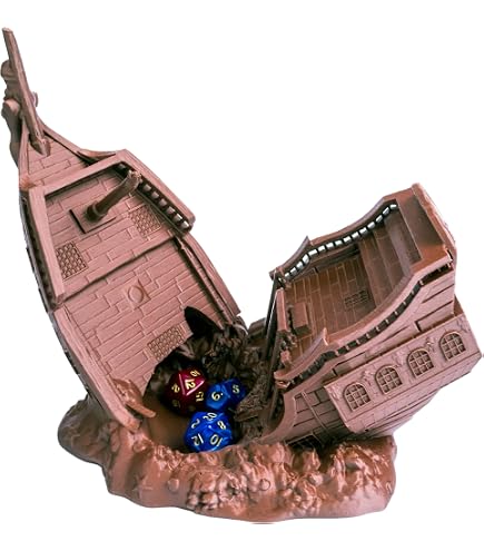 WWS Würfelturm Aus MDF – Unlackiert Zum Selbstgestalten, Für Warhammer, D&D & Brettspiele