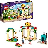 LEGO Friends La Pizzeria di Heartlake City, Set con Pizza e Cibo Giocattolo, con Mini Bamboline di Olivia ed Ethan, Giochi pe
