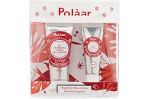 Polåar - Coffret Cadeau Trousse Laponie aux 3 Baies Arctiques - Crème Mains 25 ml + Baume à Lèvres 10 ml - 2 Soins nourrissants, réparateurs, protecteurs - Naturels, Made in France