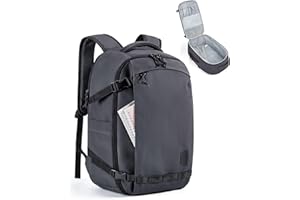 bagsmart Travel Laptop Backpack, 25L TSA Flight Approved Carry-on Cabin Bag, 15.6 Inch Water Resistant Durable Work Rucksack for Business & Travel