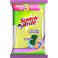 Scotch-Brite Scotch Brite Scrub Sponge (Large) - Pack of 3