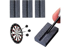 ASIRYVA 4 Pack Dart Sharpener, V-Sharp Darts Sharpener, Sharpening Stone Dart Accessories Metal Dart Tips,Darts Gifts for Men, Darts Sharpener Tool