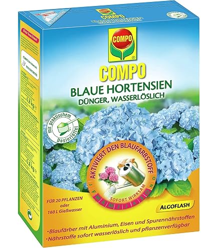 Hortensien Dnger + Blaufrbemittel 900 g Eimer Beckmann : Amazon.de: Garten