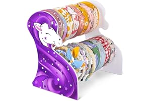 Unicorn Castle Cerchietto a doppio strato, supporto per capelli, accessorio per capelli per bambini