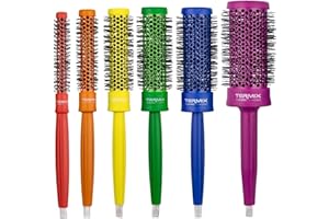 Termix Neceser Profesional Pride – 6 Cepillos Redondos de Diferentes Diámetros con Tecnología Cerámica e Iónica, Secado Rápido y Brillo Máximo, Edición Limitada Orgullo