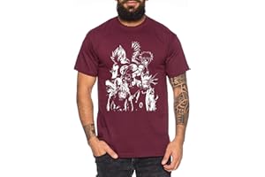 TEE KIKI Heroes One Manga Camiseta de Hombre Anime Piece