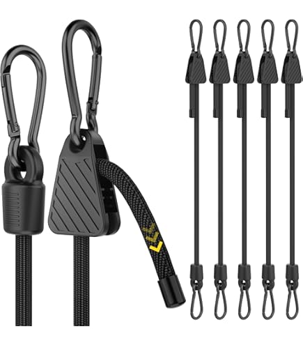 6 Stück Schraub Karabiner 304 M8, Karabinerhaken Schwerlast 80 x 8mm