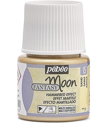 Stock Bureau - PÉBÉO Flacon 45ml Peinture Fantasy Moon à Effet Martelé ROSE FLUO