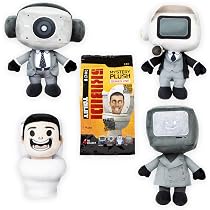 Figurine Animation YouTube Skibidi Deluxe Toilette RC, Sensation D'Animation YouTube Skibidi Toilet RC