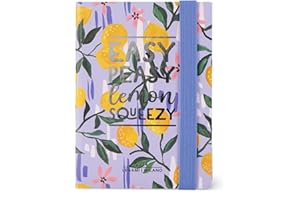 Legami - Agenda Settimanale Fotografica Mini, 12 Mesi, da Gennaio 2024 a Dicembre 2024, Chiusura con Elastico, 6 Lingue, Planner mensile gennaio 2025, Rubrica, Piano Ferie, 8x11 cm, Tema Lemon