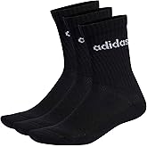 adidas Linear Crew Cushioned Socks 3 Pairs Calcetines clásicos Unisex adulto (Pack de 1)
