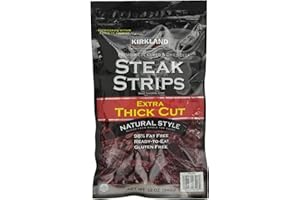 Kirkland Signature Steak Strips Extra Thick Cut, 12 Ounce
