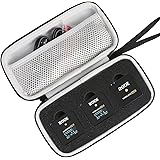 Khanka Hard Travel Case for Rode Wireless GO II - Dual-channel wireless microphone system. (Case only, black）