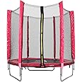 The Fellie Trampolines for Kids 5FT Trampolines with Safety Enclosure Net Toddlers Trampolines Indoor Outdoor Jumping Mat for Kids