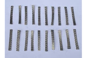 SSC TYRES SSC Slot Cars Repuestos de repuesto Easyfit 8, 20 trenzas cortas y largas para cuchillas guía de coche, compatibles con modelos de coches de ranura Scalextric, accesorios de piezas de bricolaje de