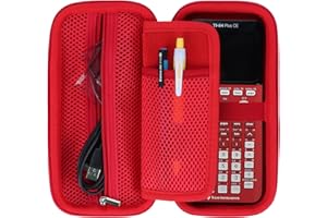 Peyyargo Dur Étui de Protection Compatible avec Texas Instruments TI-83 Premium CE/TI 82/TI-NSPIRE CX II-T/TI-30 ECO RS/TI-84 Plus CE-T/TI-Nspire CX Cas Calculatrice Graphique