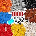 HIUME 1000 Classic Building Blocks, Bricks Compatible with Lego Bricks, Building Blocks Box from 4 5 6 Years Girls Boys