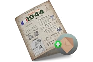 myDreamwork® Carte Anniversaire 80 Ans – Idee cadeau homme 80 ans - anniversaire femme - Enveloppe incluse - 80