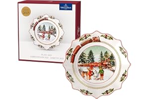 Villeroy & Boch - Annual Christmas Edition Jahresteller 2025 24 cm Bunt, Teller Weihnachten, Weihnachtsteller, Sammlerstück, Geschirr Keramik, Weihnachtsgeschirr, Premium Porzellan