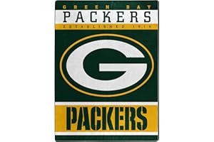 NORTHWEST NFL Green Bay Packers Raschel koc narzutowy, 152 cm x 203 cm, 12 mężczyzna