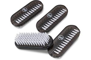 K-Pro Spazzolino per Unghie - 4 Spazzole per la Cura e l'Igiene di Mani e Piedi