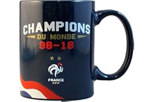 Equipe de FRANCE de football Mug France - 2 Etoiles - Champions du Monde - Collection Officielle