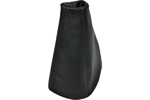 Aerzetix - C57779 - Cuffia soffietto per leva del cambio - compatibile con Citroen C2 dal 2003 al 2009 - colore: nero - in pelle sintetica