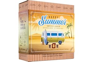 ‎GROWER'S CUP Kaffee Geschenk Set zum Sommer - 5 Beste Single Estate Spezialitäten & Bio Kaffees Aus Aller Welt | Brauen & Genießen Sie Jederzeit & Überall | Kaffeeliebhaber Geschenkidee für Männer & Frauen