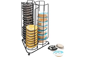 bremermann Soporte para cápsulas TASSIMO para hasta 51 cápsulas, color negro