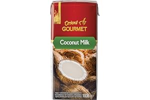 Orient Gourmet Leche de Coco, Contenido de Grasa 17-19% - 12 Tetra Packs