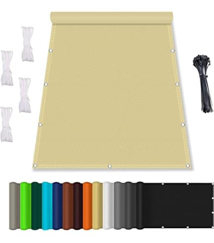 Hiseng Sonnensegel 2x2m Wasserdicht - Schmetterling Druck UV Schutz 95% Für Terrasse