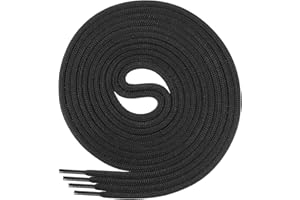 ‎DI FICCHIANO Di Ficchiano runde Schnürsenkel für Business, Sport- und Lederschuhe - reißfester Allroundsenkel - ø 3mm - Längen 60 cm - 130 cm - 25 Farben aus Polyester - Made in Europa