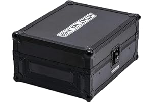 Reloop Premium Club Mixer Case MK2 - realizzata a mano in robusto legno e alluminio, custodia di alta qualità per il trasporto di console e attrezzature professionali di mixaggio per DJ