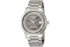 Tissot Jungfraubahn luksusowy automatyczny zegarek męski ze stali nierdzewnej T0864071106110, Srebrny, bransoletka