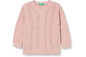 United Colors of Benetton Maglia Girocollo Manica Lunga Bambine e Ragazze