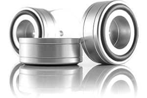 Hifi Lab Piedi in Aluminio massiccio 39x16 Piedi Hifi Aluminio Piedi Dispositivo Audio Assorbenti nobile argento 4x