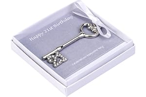 METAL PLANET LTD 21st Birthday Metal Key in presentation box