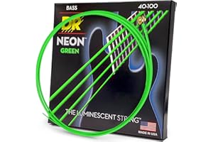 DR Strings Hi-Def Neon Green Bass Lite