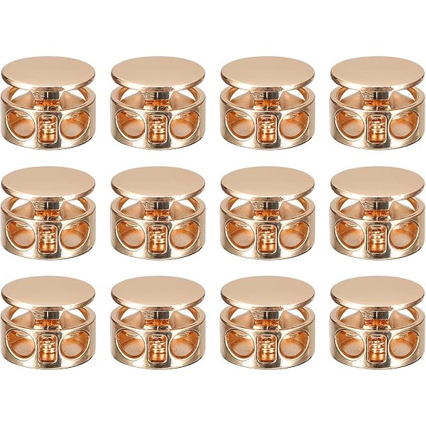 QUARKZMAN Kordelendstopper Aus Metall – 30 Stück, 6mm, Konisch, Bronze Für Schnüre & Bänder